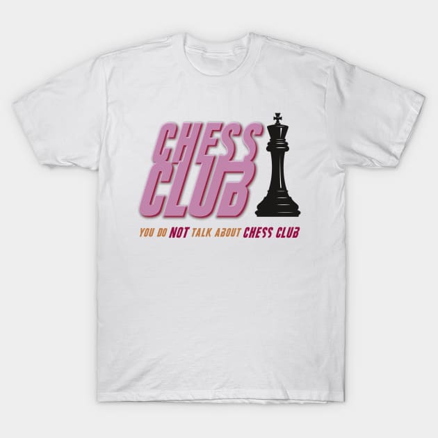 Chess Club T-Shirt by CuriousCurios